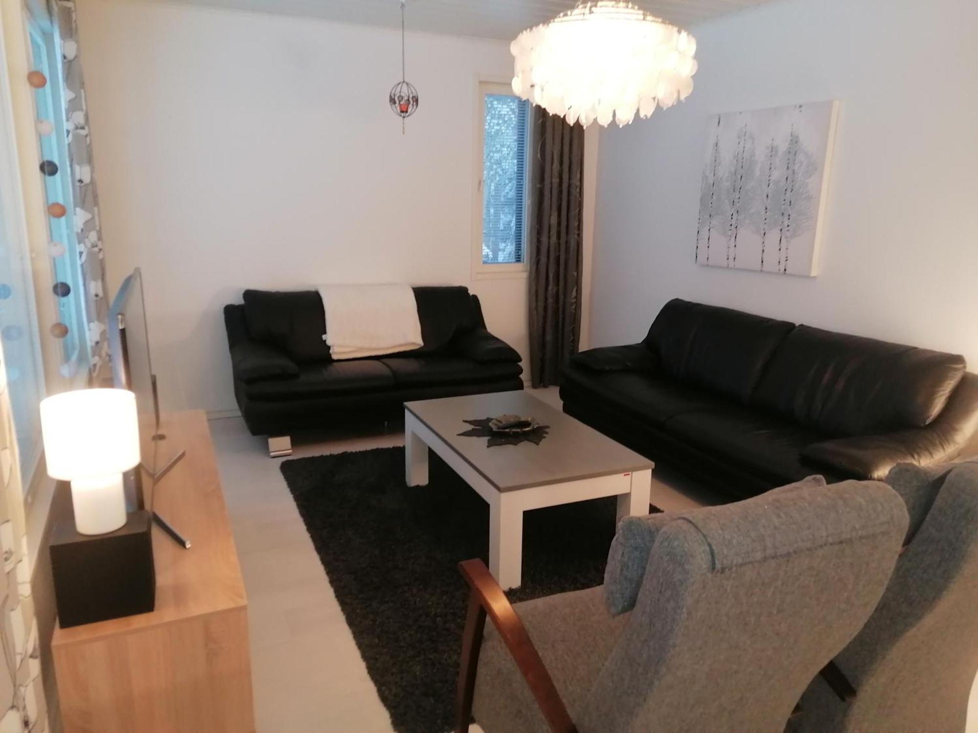 Majoituspalvelu Nurmi Apartment Oksapolku 2 B Deluxe Huoneisto 103M2 拉赫 外观 照片