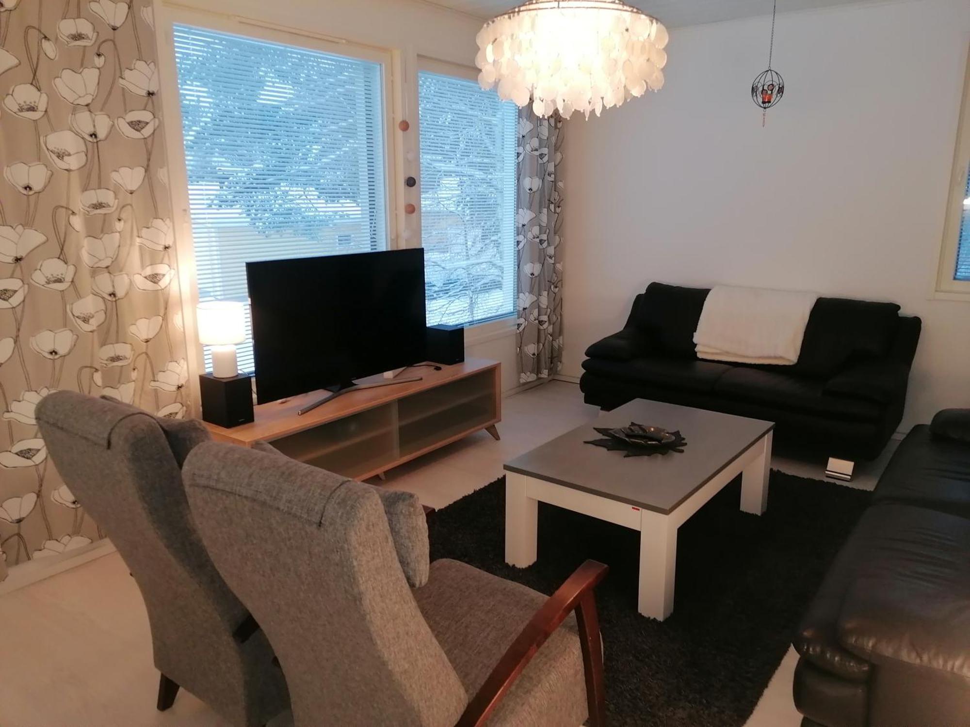 Majoituspalvelu Nurmi Apartment Oksapolku 2 B Deluxe Huoneisto 103M2 拉赫 外观 照片